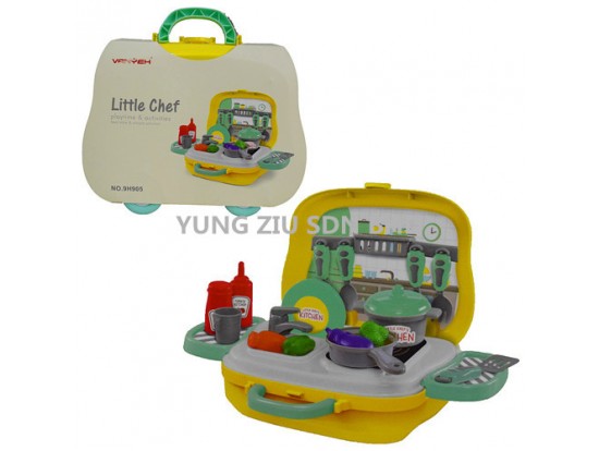 9H905#LITTLE CHEF TOYS SET(VANYEH)